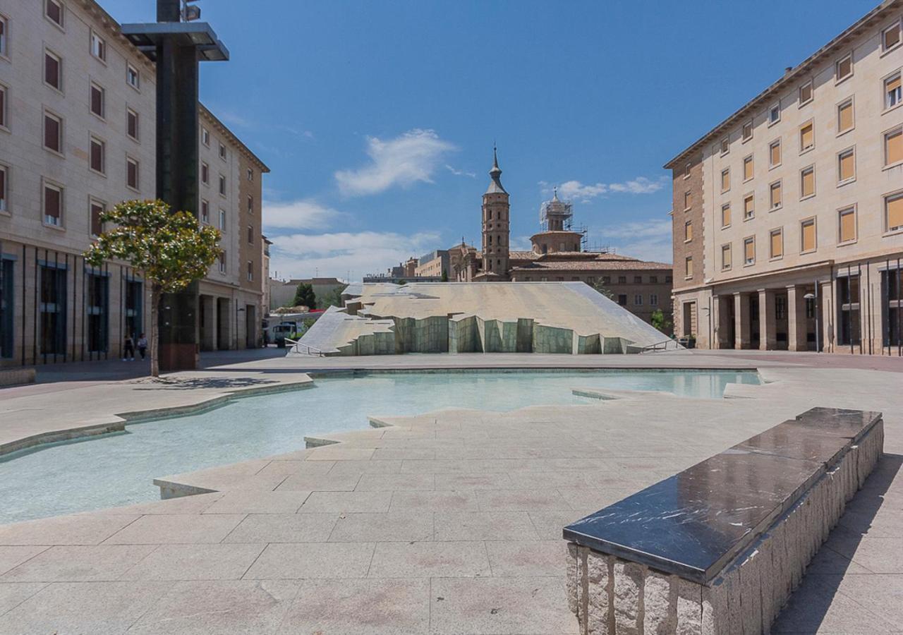 Ferienwohnung Blason Aragones Saragossa Exterior foto